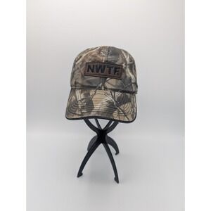 NWTF Men's Real Tree Camo Strap Back Hat Cap Patch Adjustable